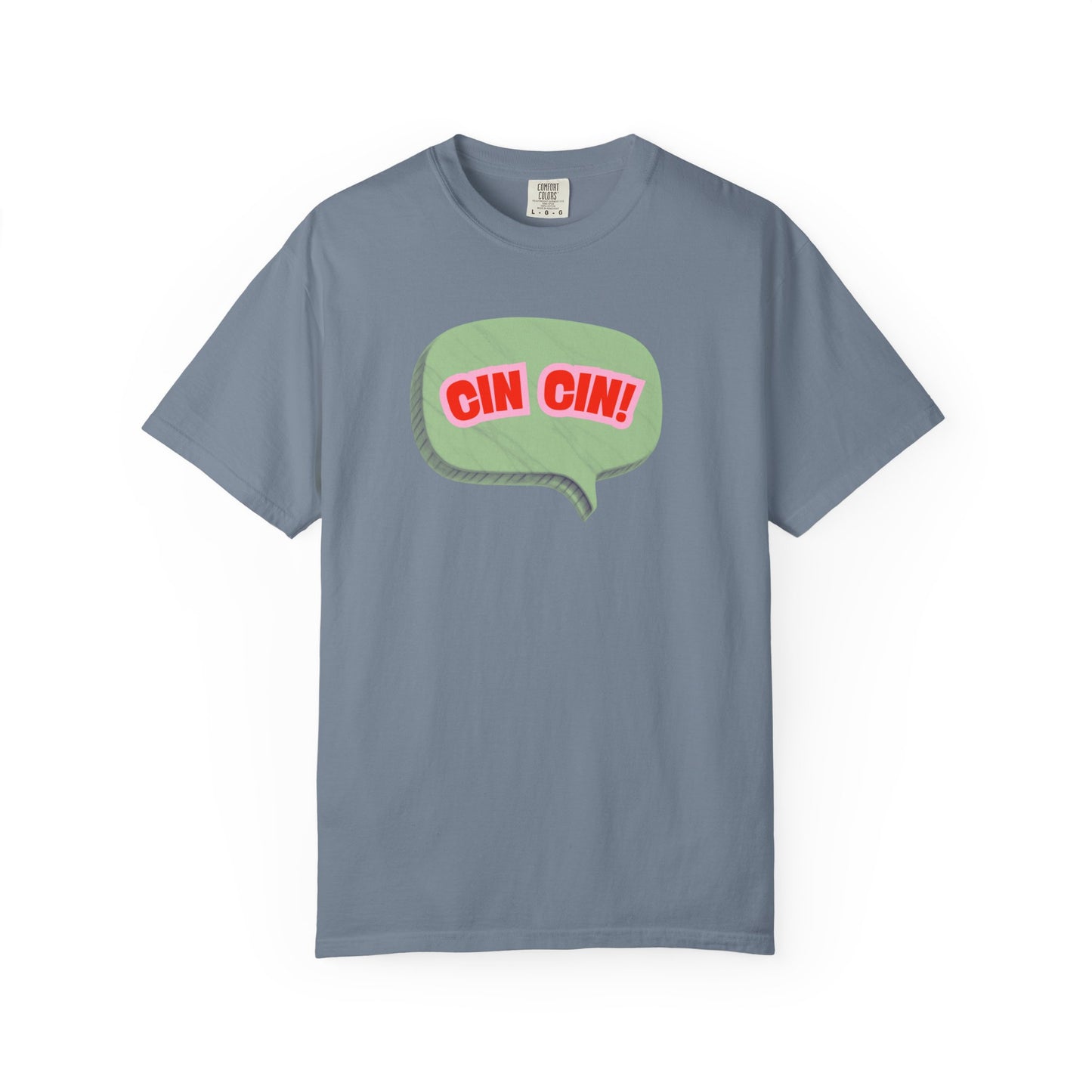 Cin Cin! Graphic Retro Speech Bubble Tee