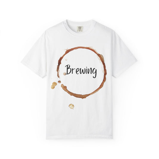 Brewing Coffee Ring T-Shirt