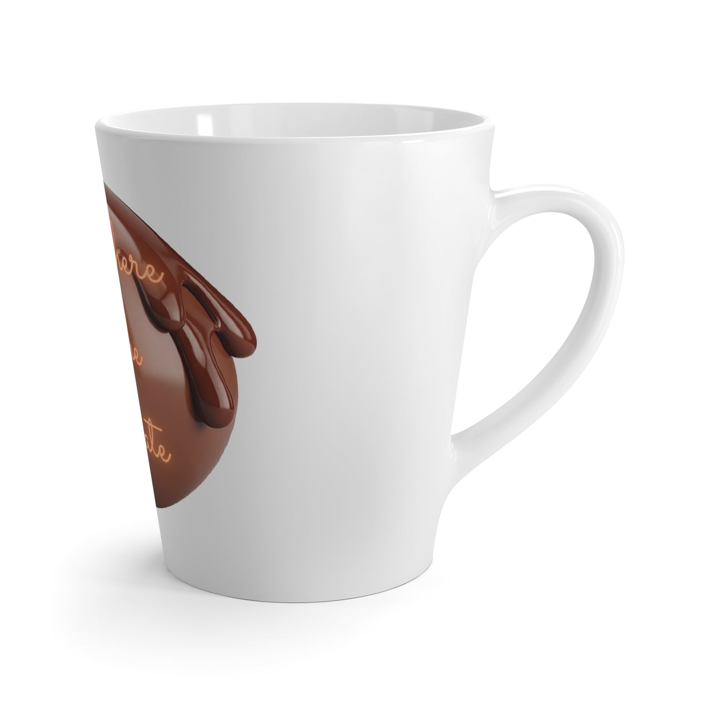 I'm here for the chocolate - Latte Mug (12 oz.)