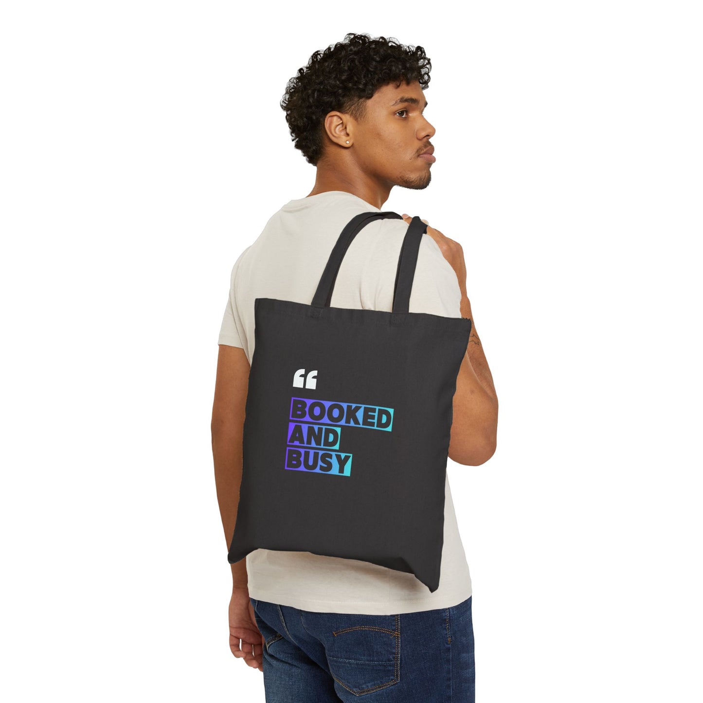 Booked and Busy Tote Bag