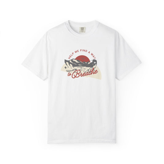 "Help Me Find a Way to Breathe" Retro Nature Tee