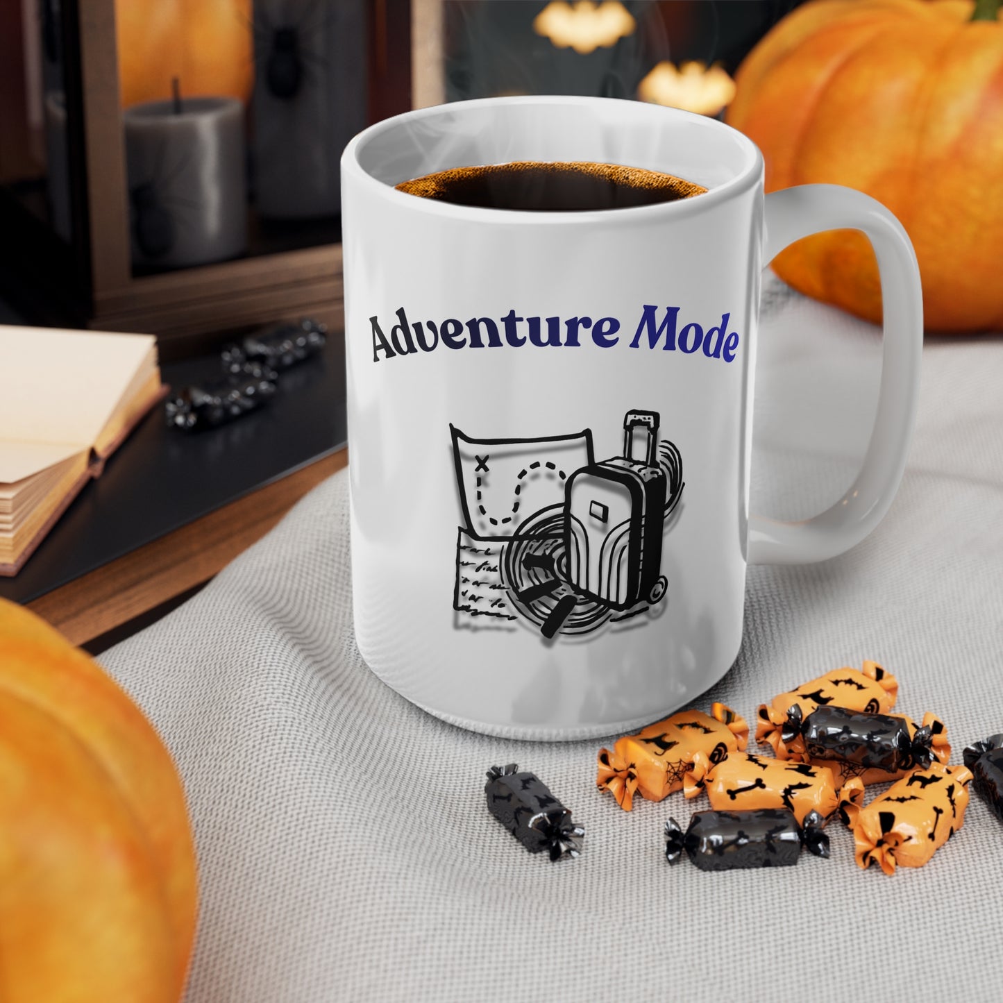 Adventure Mode - Ceramic Coffee Cup (11oz, 15oz)