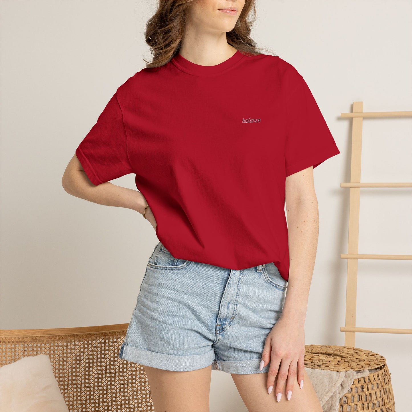 Balance Small Chest Logo Tee