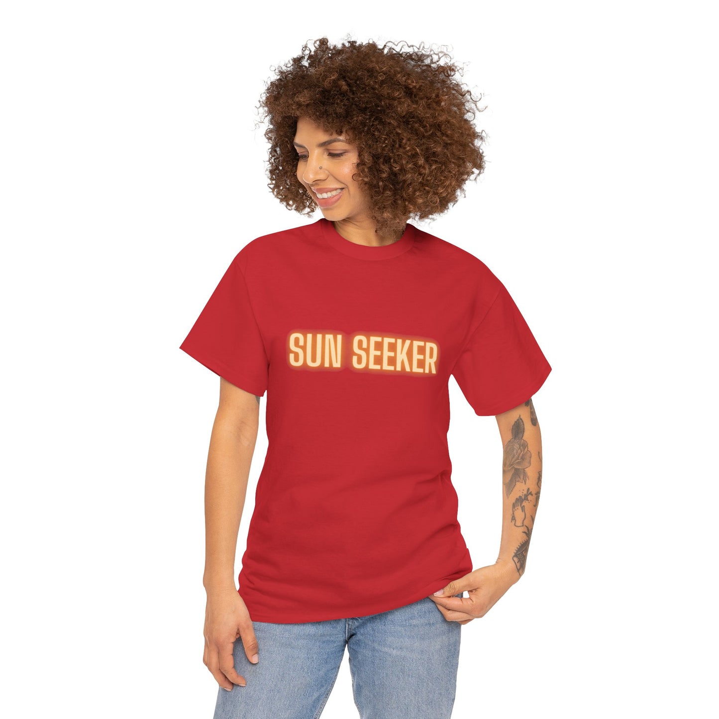 Sun Seeker Neon Beach Vibes Tee