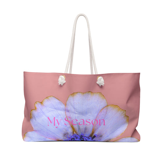 Floral 'My Season' Weekender Bag