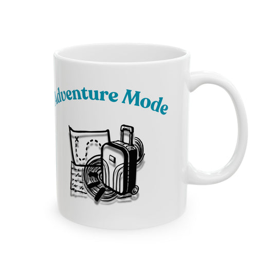 Adventure Mode Blue - Coffee Cup (11oz/15oz)