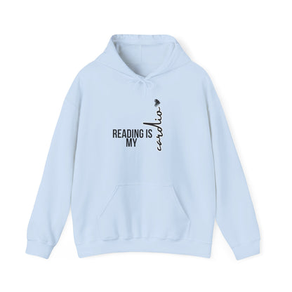 Reading is my Cardio Hooded Sweatshirt