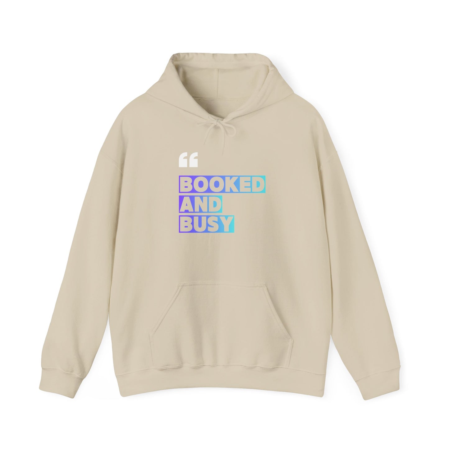 "Booked and Busy" Graphic Pullover for Readers & Creatives