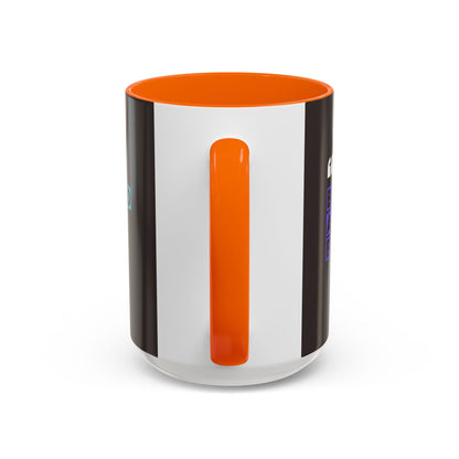Booked and Busy Accent Coffee Mug — 11/15oz