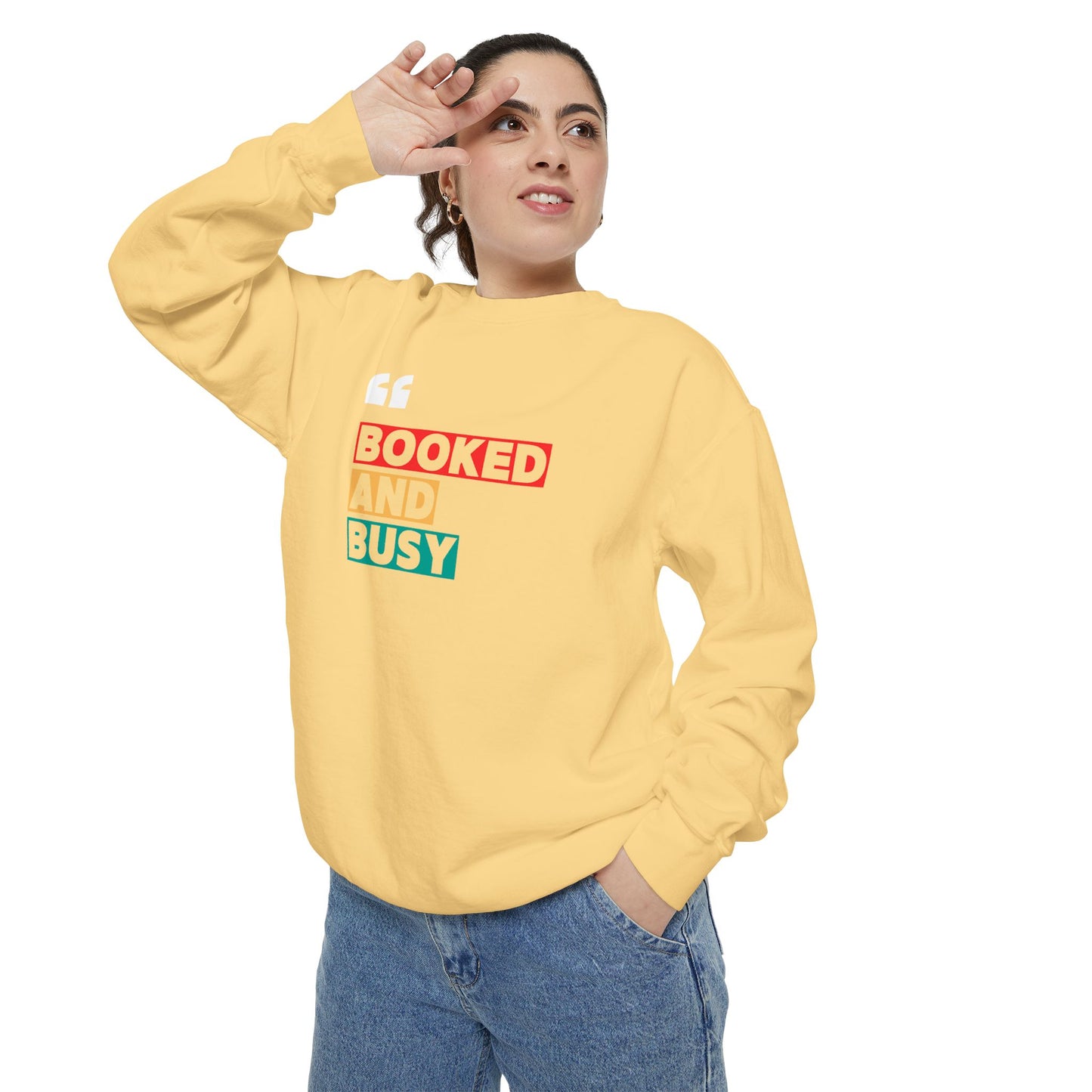 Booked and Busy Sweatshirt