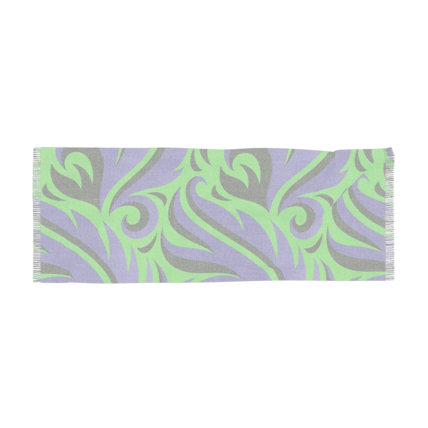 Unisex Floral Wave Scarf