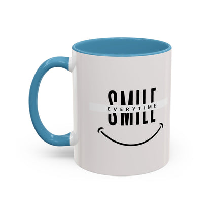 Smile Everytime Accent Coffee Mug