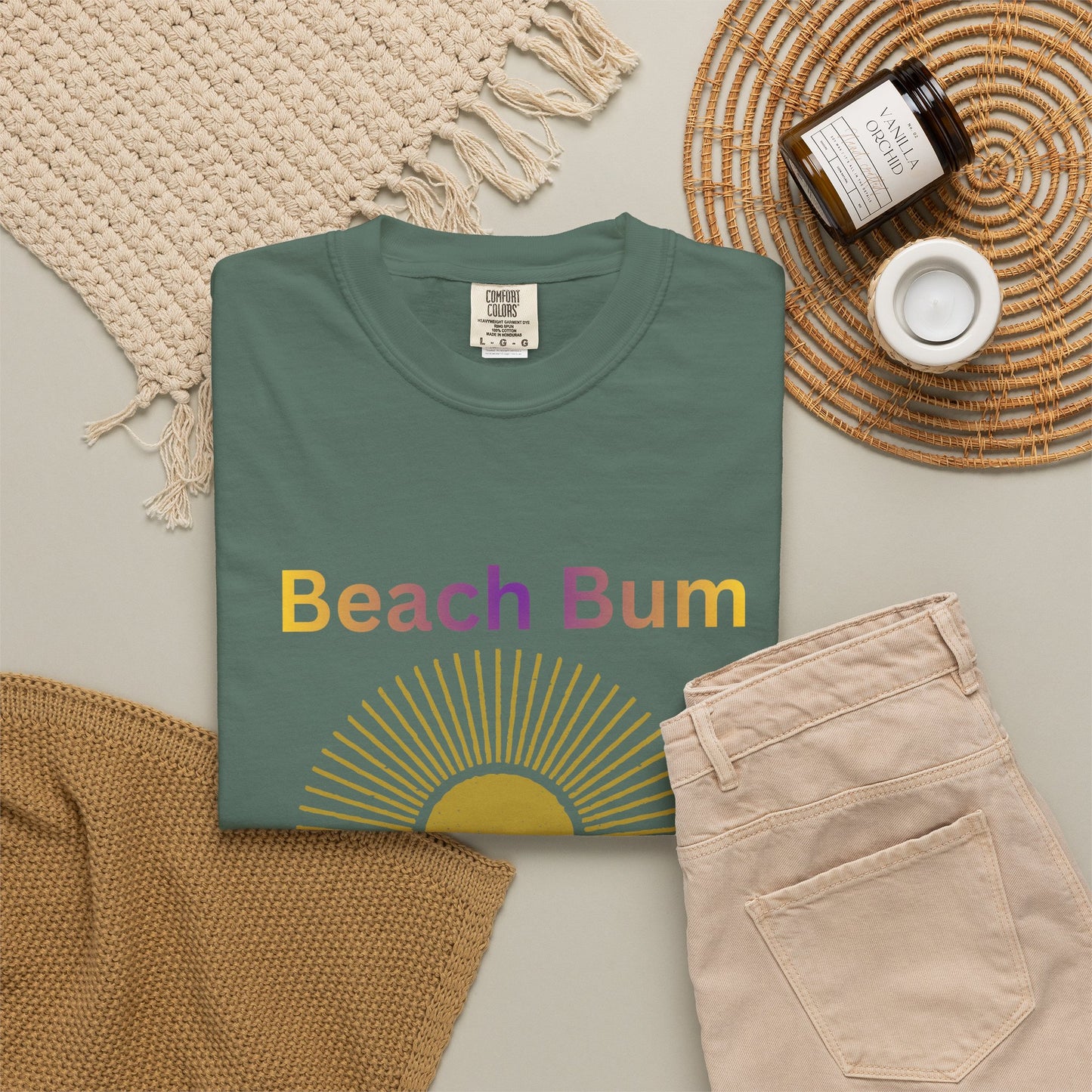 Beach Bum Sunset T‑Shirt