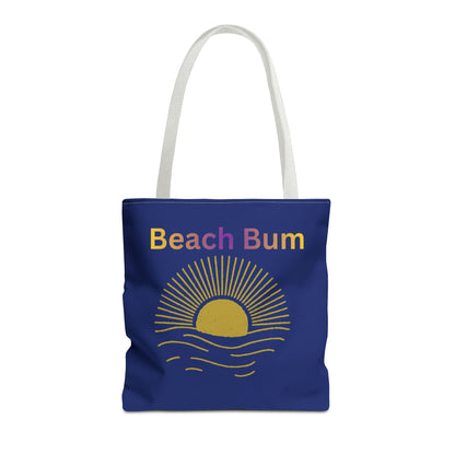 Beach Bum Tote Bag  for Summer, Vacation & Everyday Use