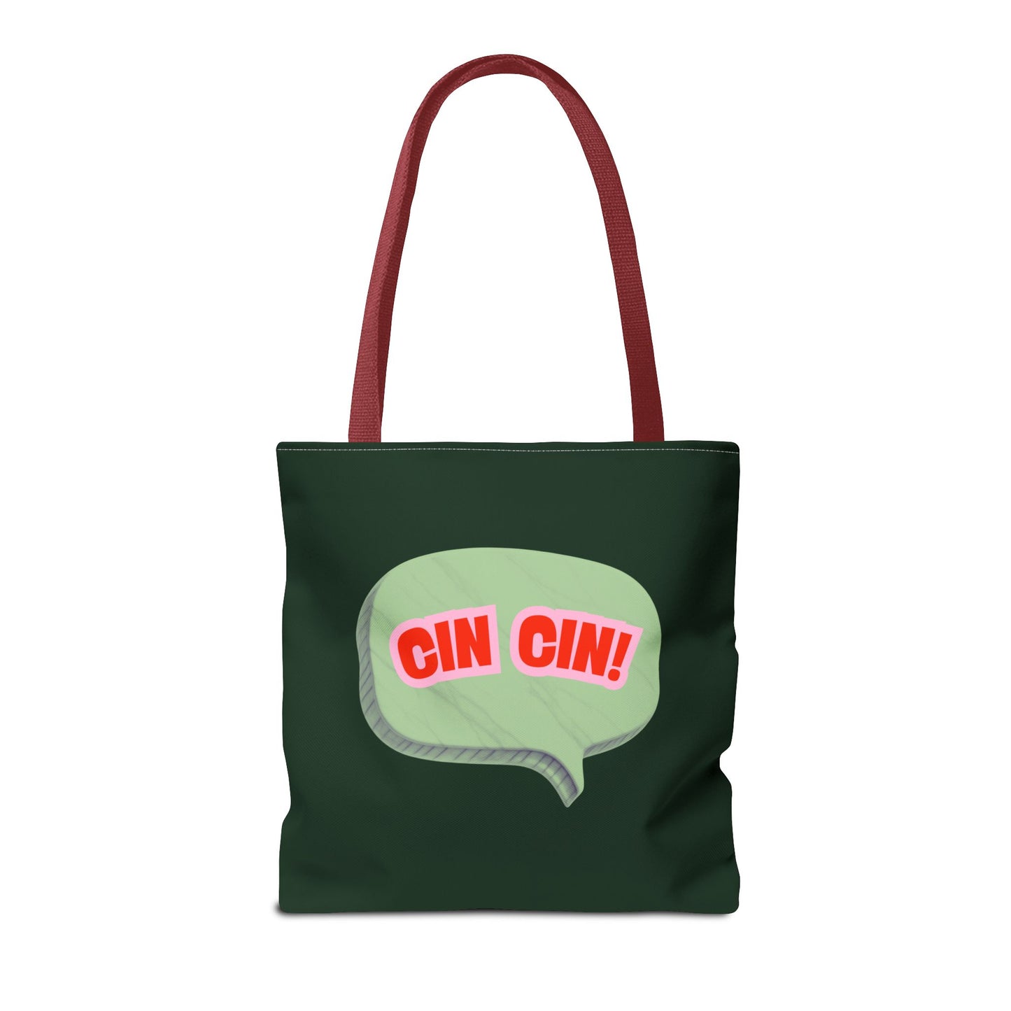 Cin Cin! Speech Bubble Cotton Tote Bag