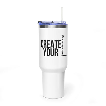 Create Your Peace 40oz Vacuum Tumbler