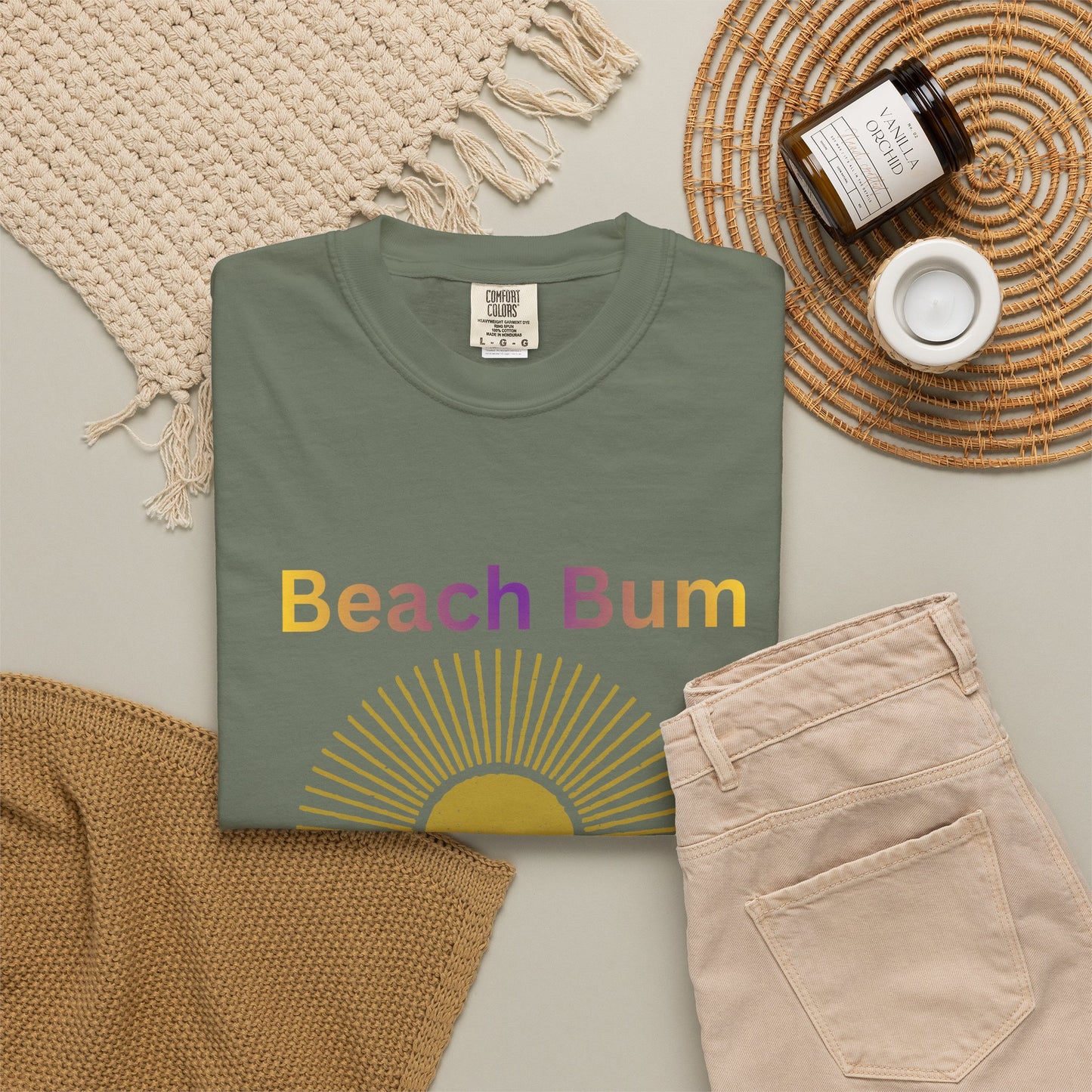 Beach Bum Sunset T‑Shirt