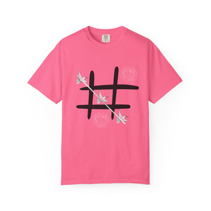 Tic Tac Doves Graphic T-Shirt Peace Wins