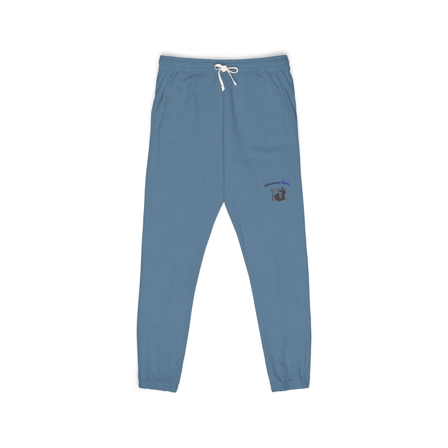 Cream 'Good Intentions' Fleece Sweatpants — Cozy Garment-Dyed Lounge Joggers
