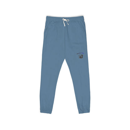 Cream 'Good Intentions' Fleece Sweatpants — Cozy Garment-Dyed Lounge Joggers