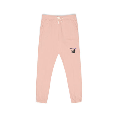 Cream 'Good Intentions' Fleece Sweatpants — Cozy Garment-Dyed Lounge Joggers