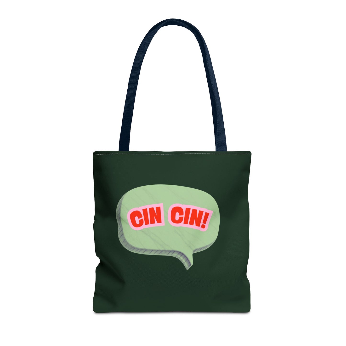 Cin Cin! Speech Bubble Cotton Tote Bag
