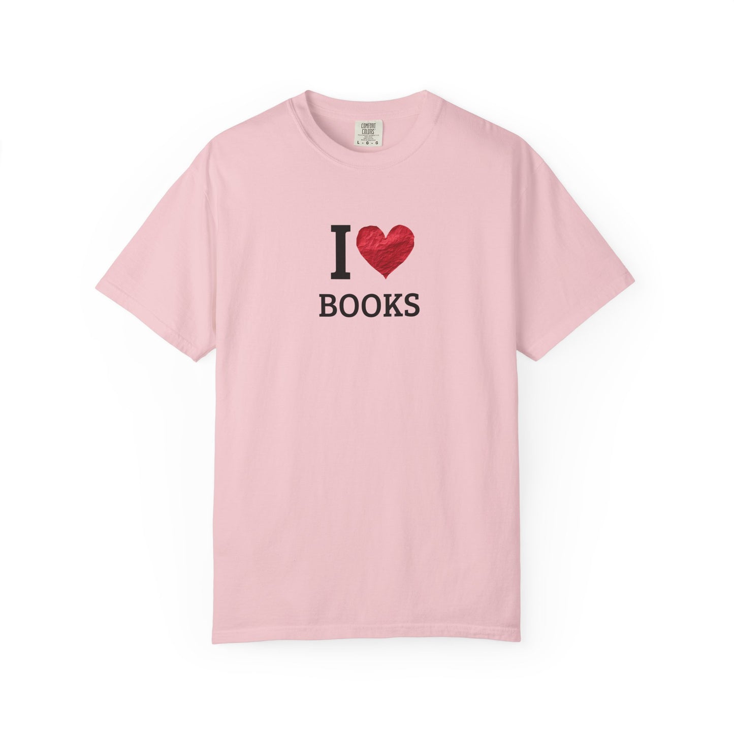 I Love Books T-Shirt — Vintage Love Books Tee for Readers & Book Lovers
