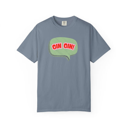 Cin Cin! Graphic Retro Speech Bubble Tee