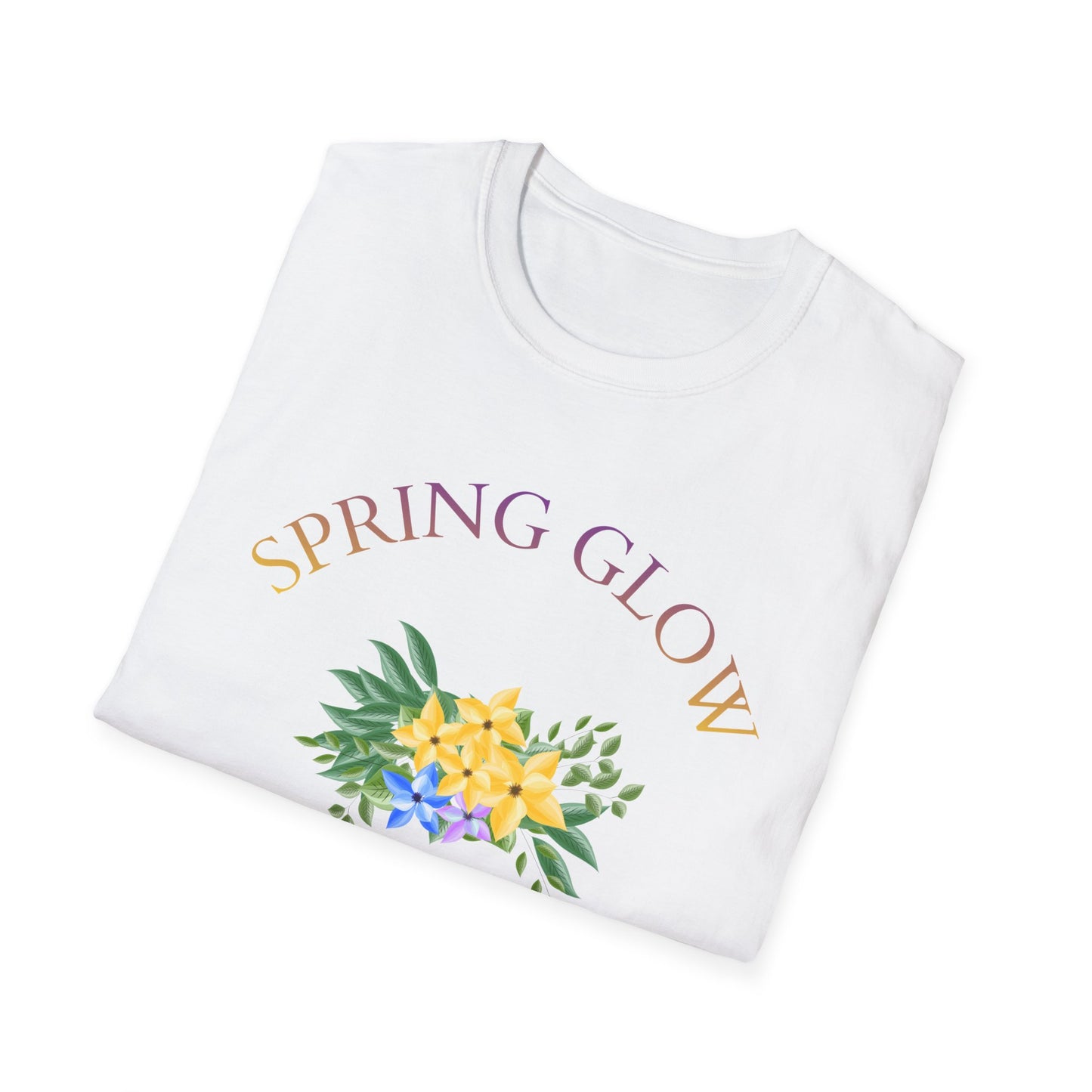 Spring Glow Floral T-Shirt