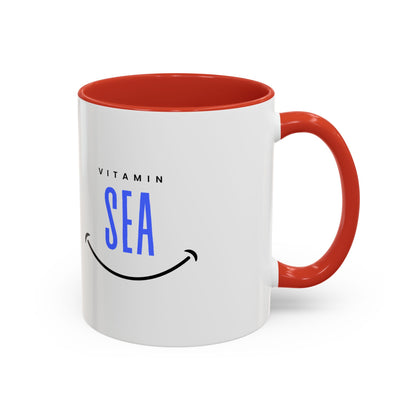 Vitamin Sea Accent Coffee Mug (11, 15oz)
