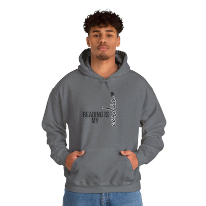 Reading is my Cardio Hooded Sweatshirt