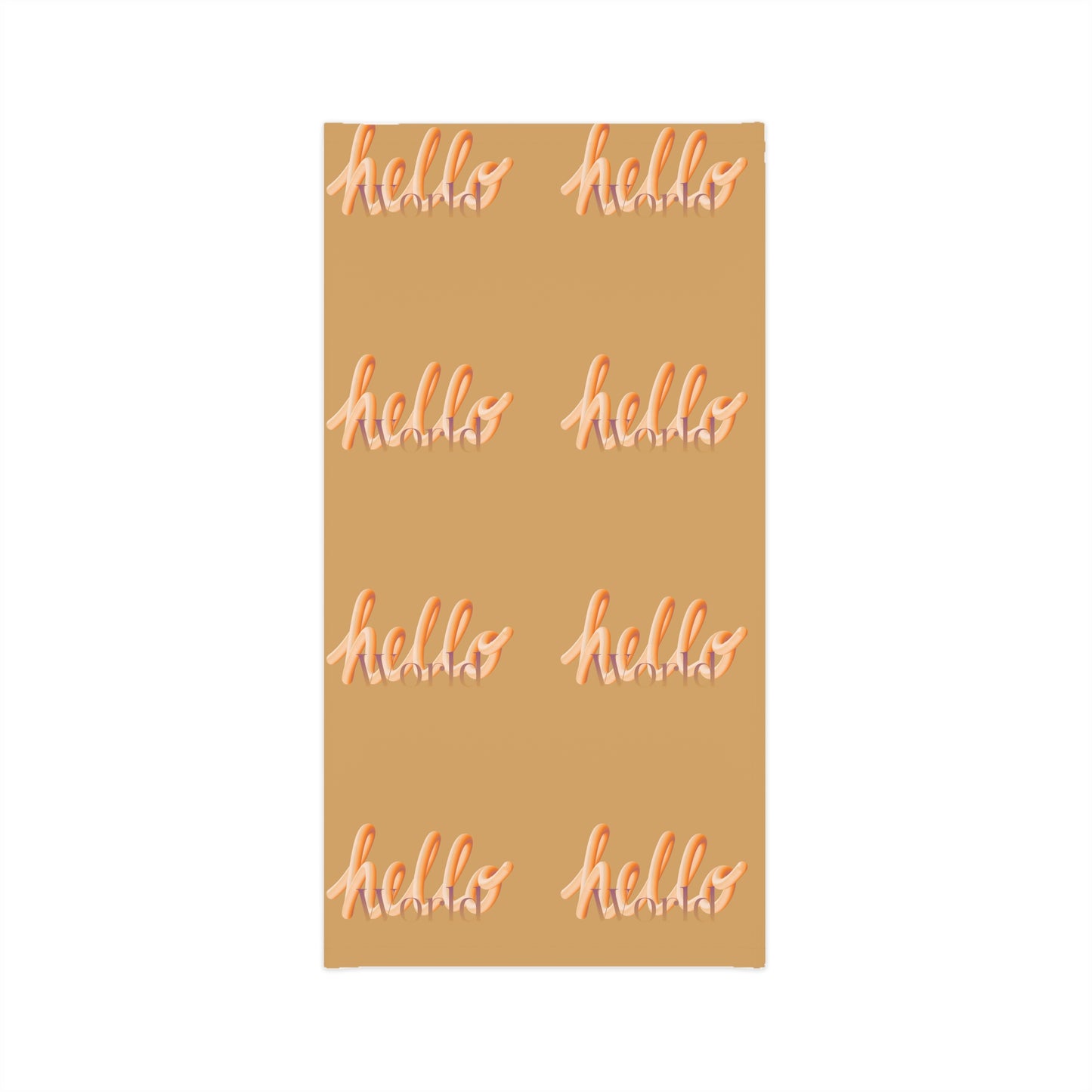 Lightweight Neck Gaiter  "hello"  Pattern Face Cover