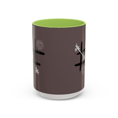 Peace Wins Ceramic Coffee Cup Peace/War design (11/15oz)