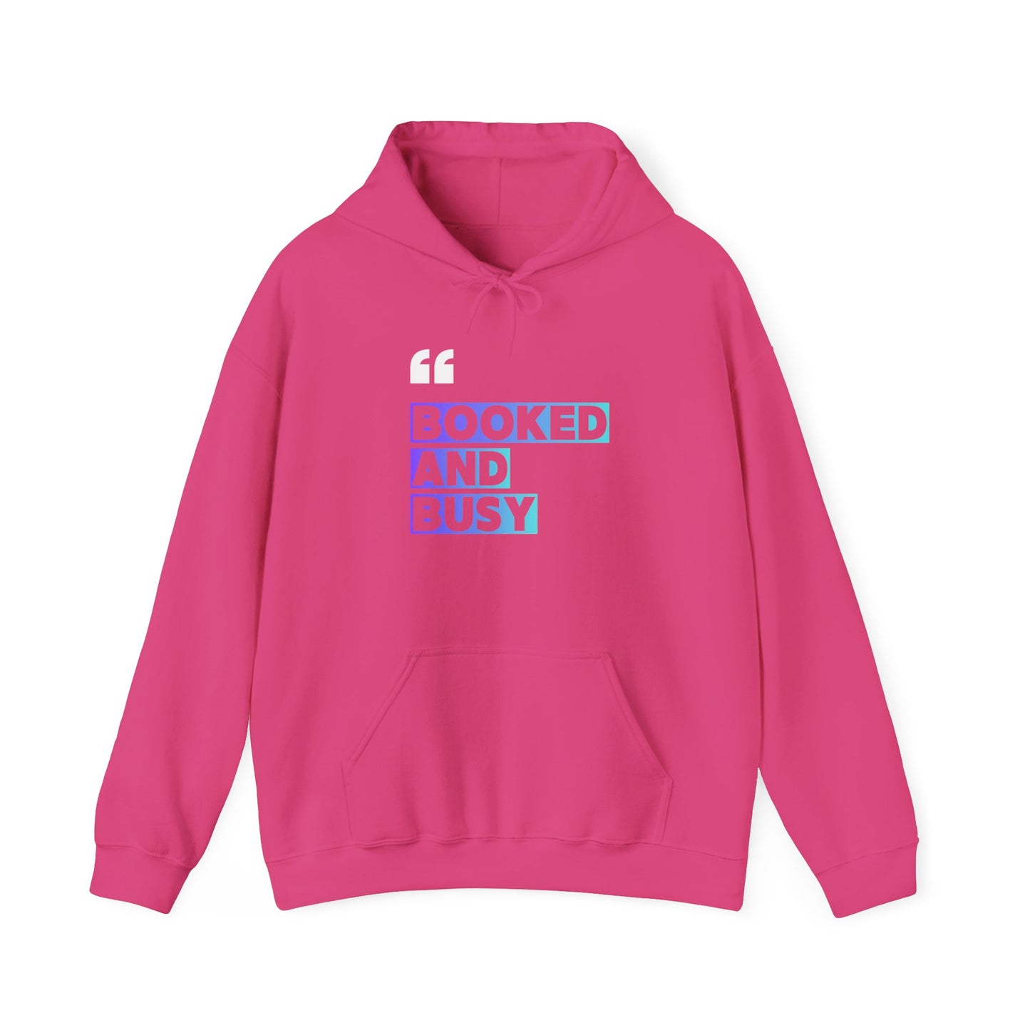 "Booked and Busy" Graphic Pullover for Readers & Creatives