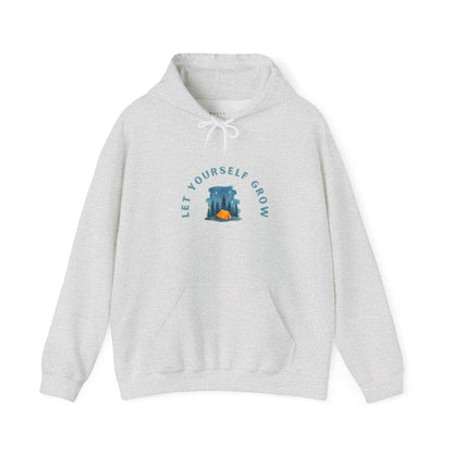 Let Yourself Grow Hoodie — Botanical Plant Graphic Hooded Sweatshirt