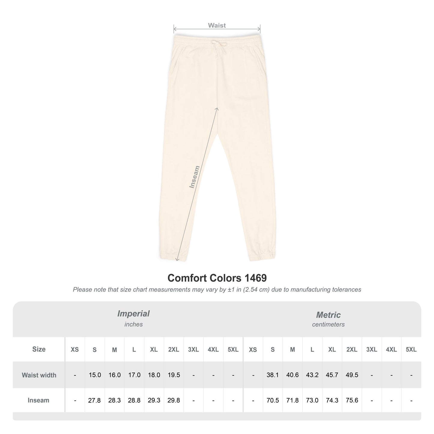 Cream 'Good Intentions' Fleece Sweatpants — Cozy Garment-Dyed Lounge Joggers
