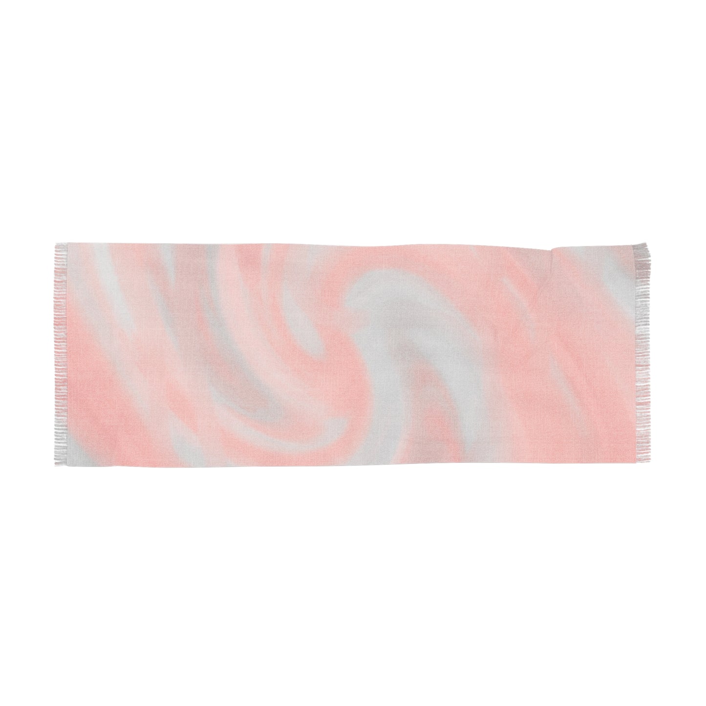 Coral Swirl Lightweight Fashion Scarf