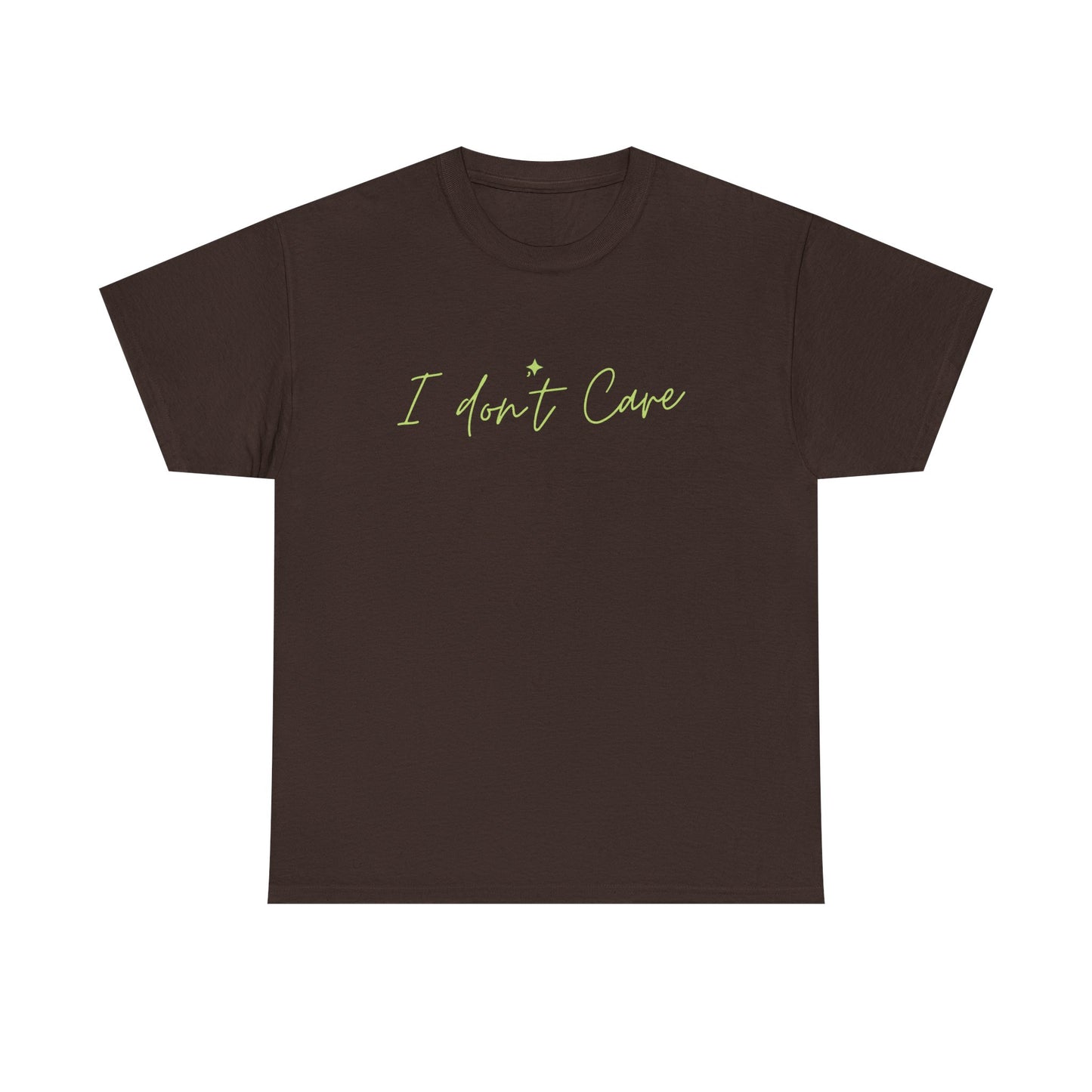 I don't Care Unisex Heavy Cotton Tee