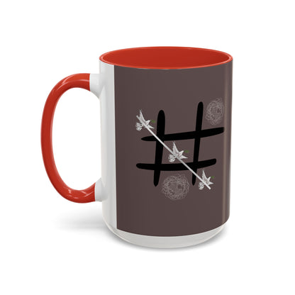 Peace Wins Ceramic Coffee Cup Peace/War design (11/15oz)