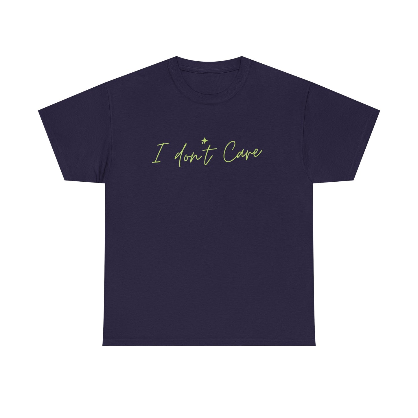 I don't Care Unisex Heavy Cotton Tee