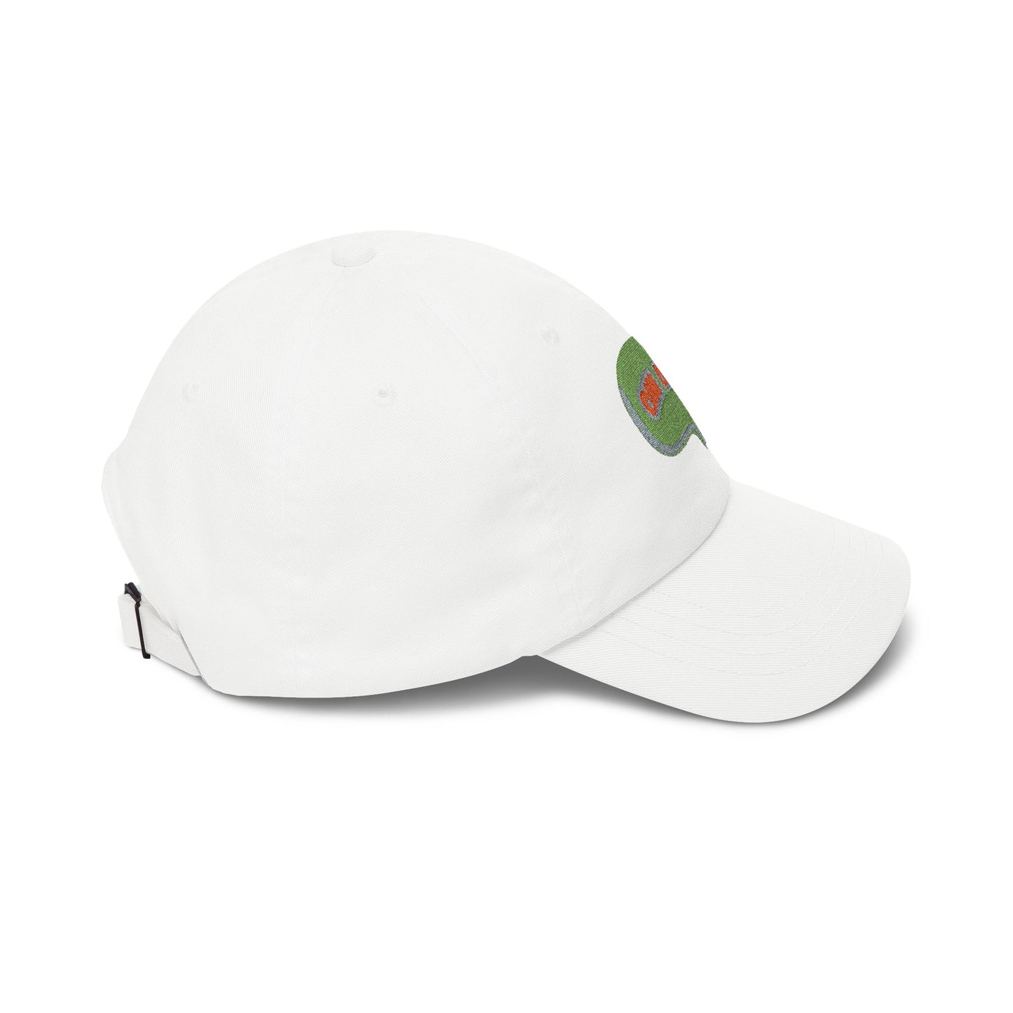 "Cin Cin" Green Speech Bubble Embroidered Patch Hat