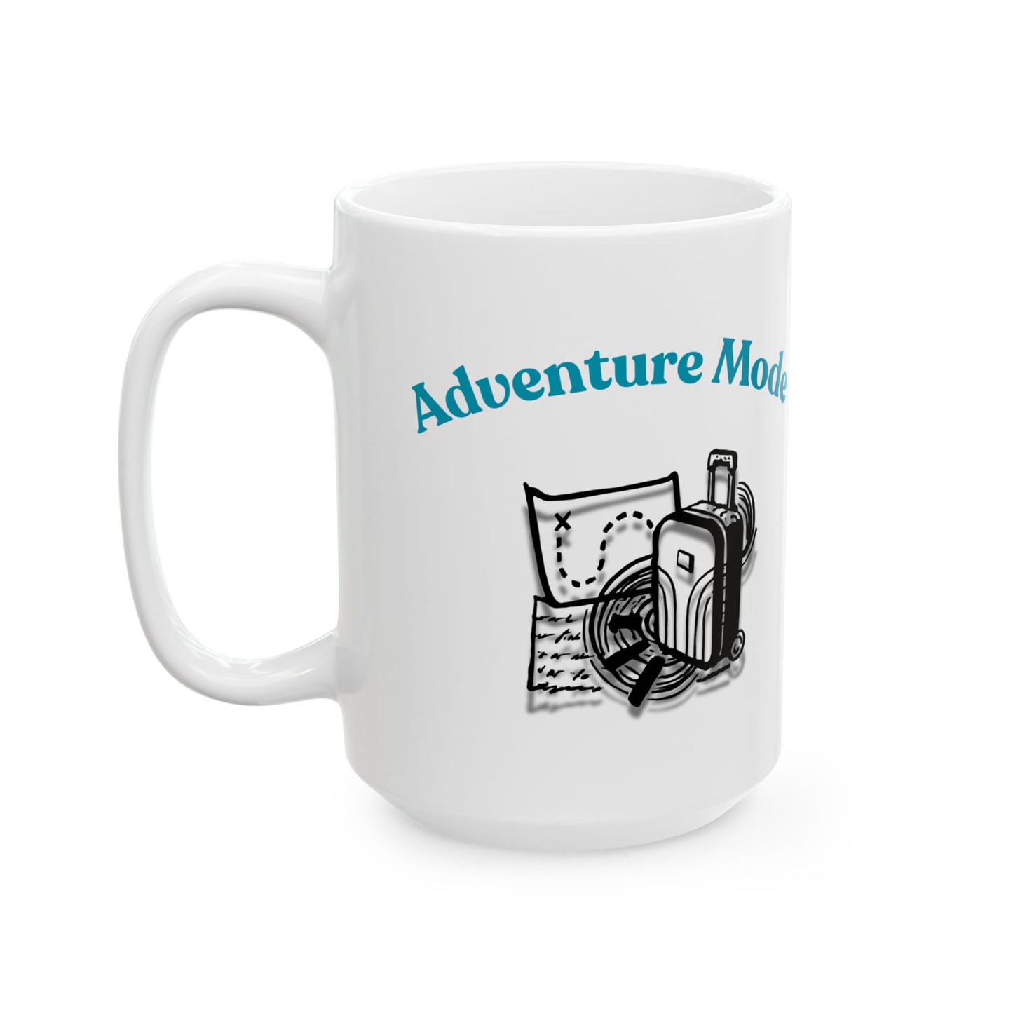 Adventure Mode Blue - Coffee Cup (11oz/15oz)