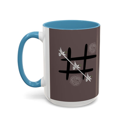 Peace Wins Ceramic Coffee Cup Peace/War design (11/15oz)