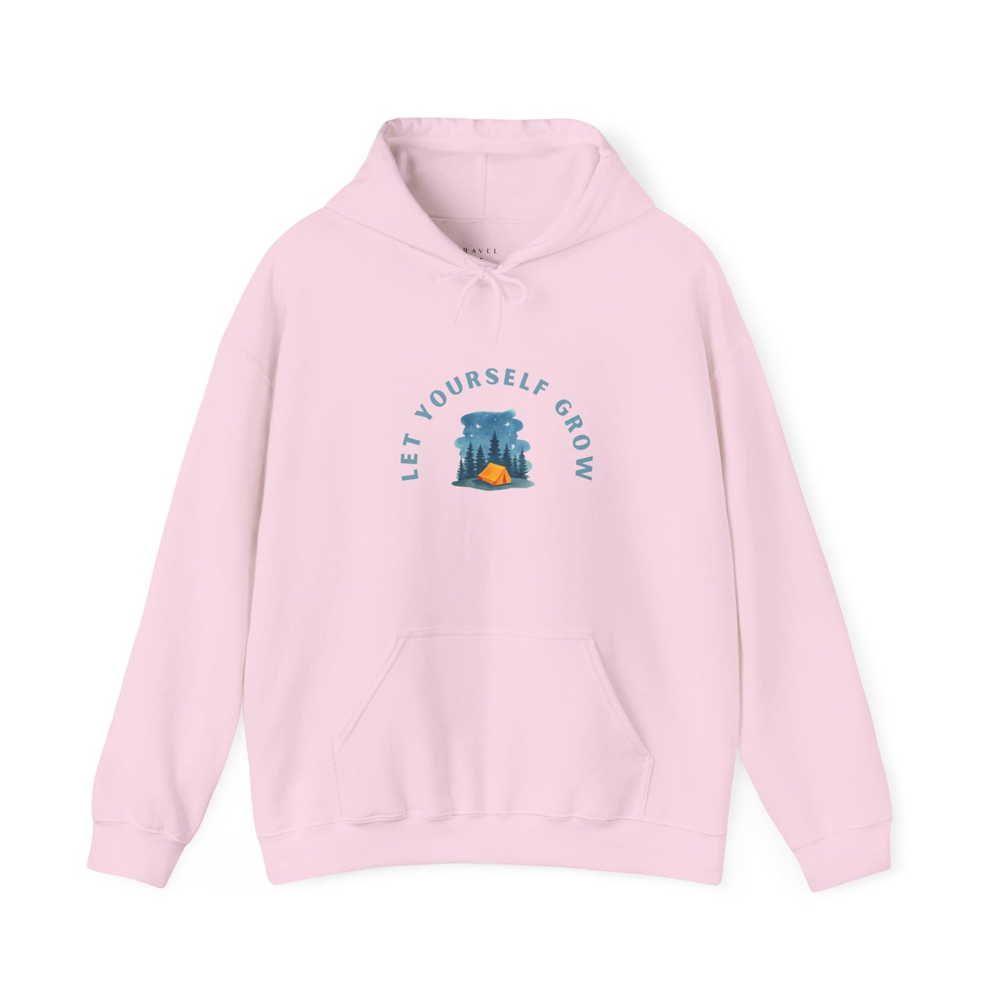 Let Yourself Grow Hoodie — Botanical Plant Graphic Hooded Sweatshirt