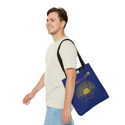 Beach Bum Tote Bag  for Summer, Vacation & Everyday Use