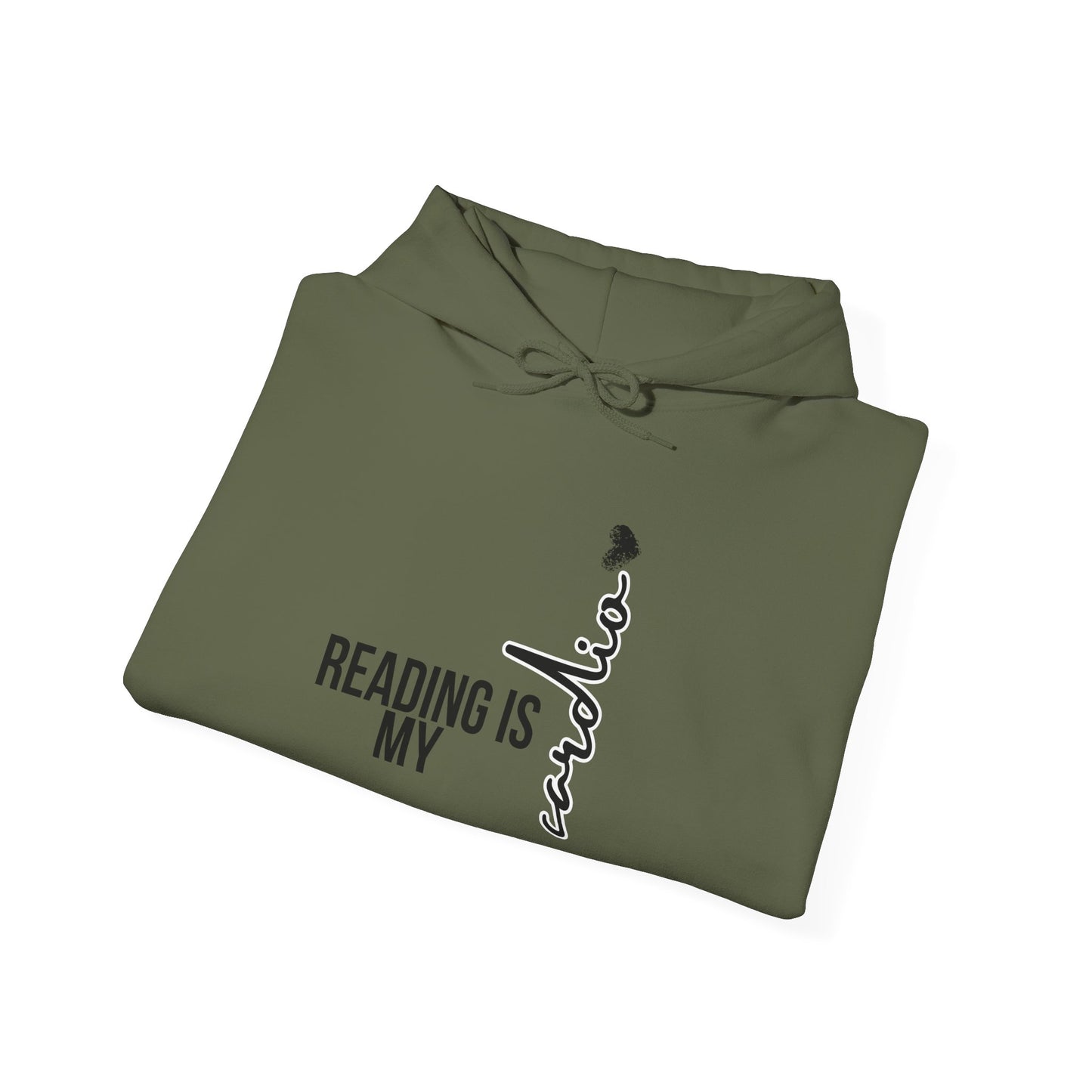Reading is my Cardio Hooded Sweatshirt