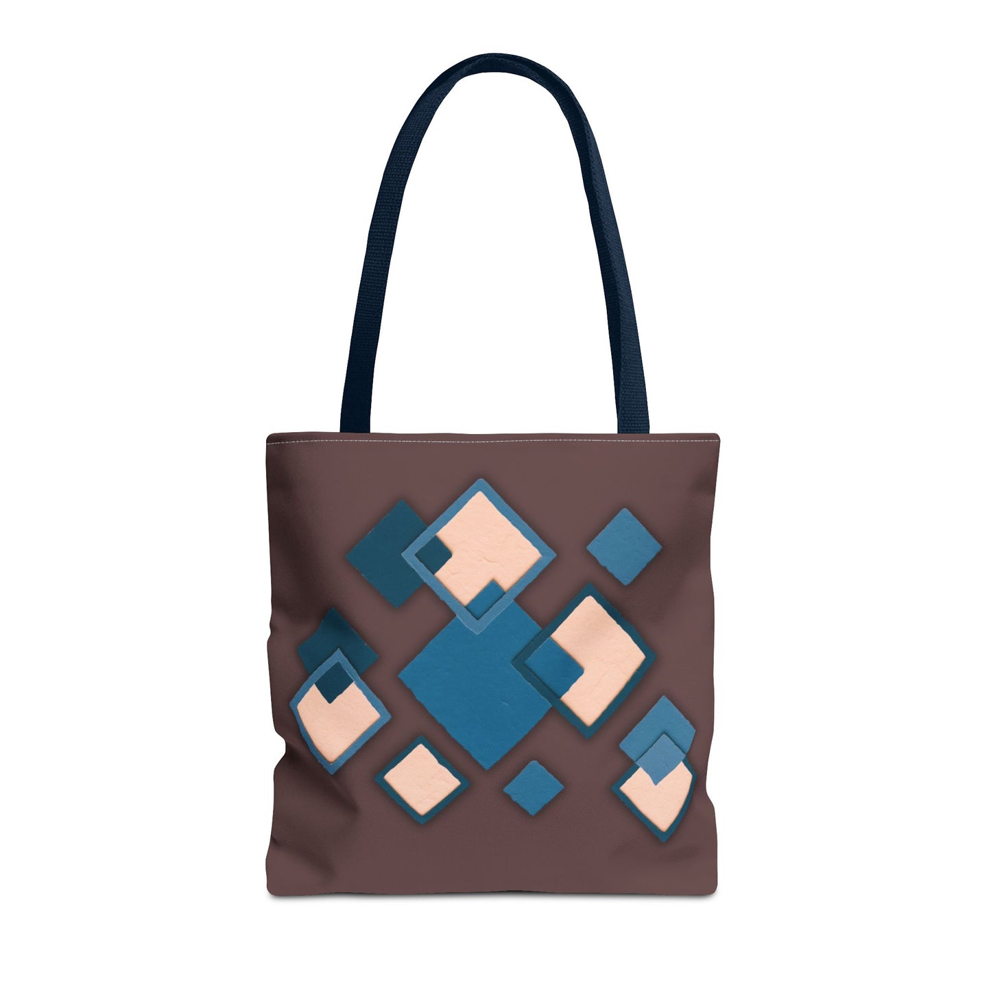Geometric Diamond Pattern Tote Bag