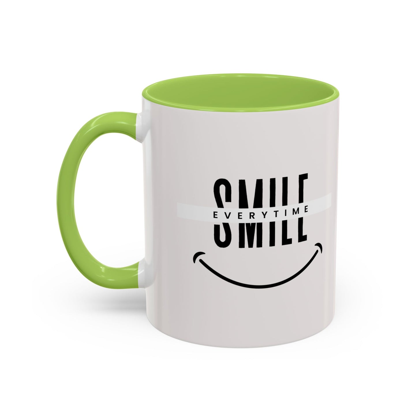 Smile Everytime Accent Coffee Mug