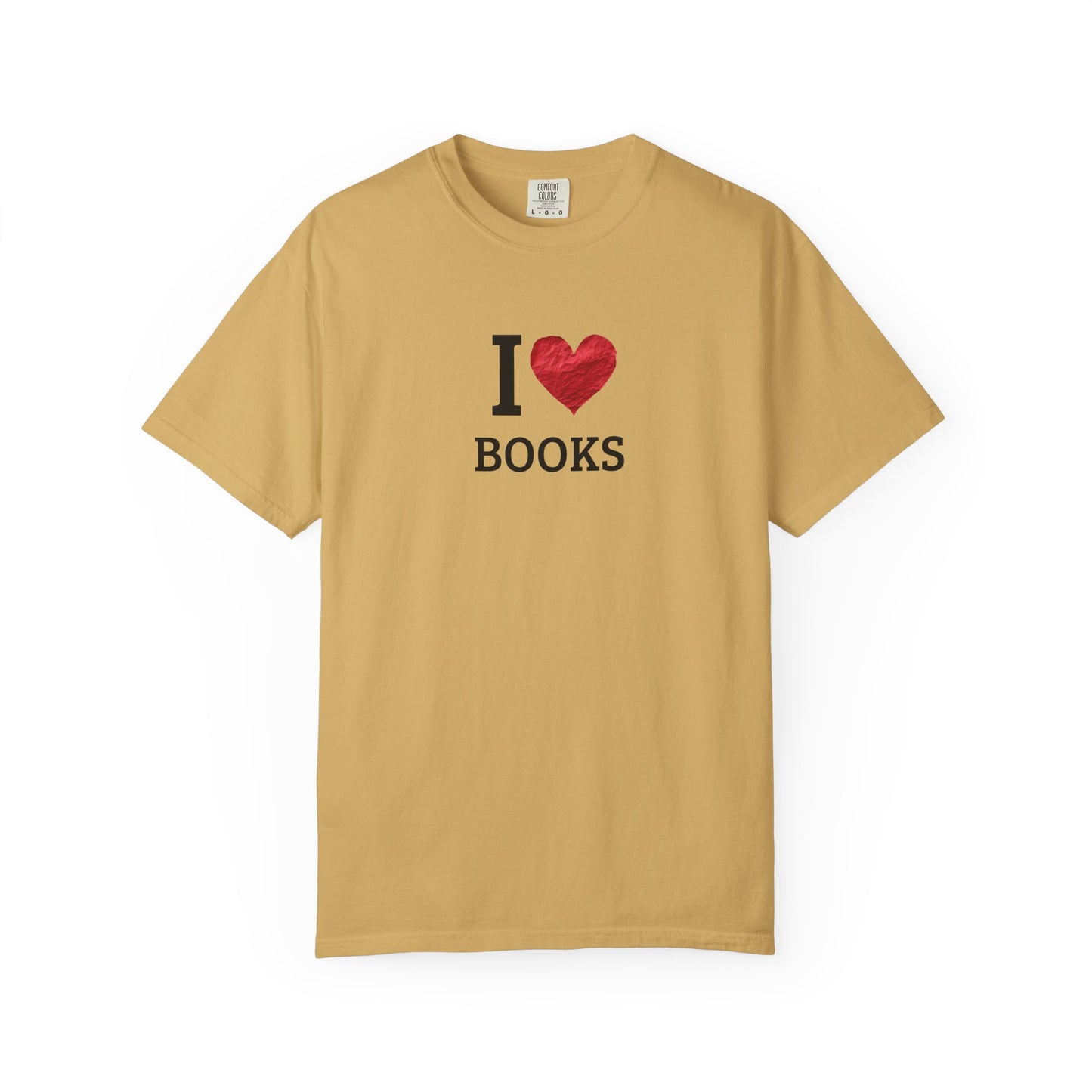 I Love Books T-Shirt — Vintage Love Books Tee for Readers & Book Lovers