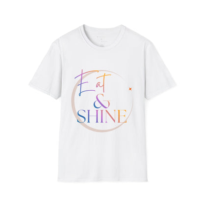 Eat & Shine Pastel Sunrise Inspirational T-Shirt